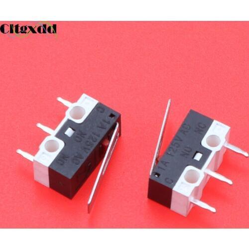Cltgxdd 1Pcs Limit Switch Push Button Switch 1A 125V AC Mouse Switch 3Pins Micro Switch