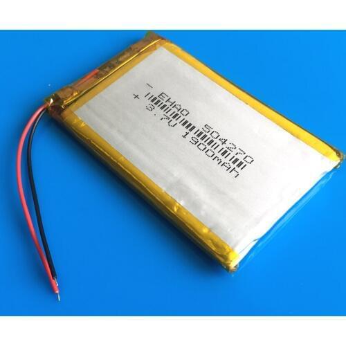 504270 3.7V 1900mAh lipo polymer lithium rechargeable battery cell for MP3 GPS navigator DVD Camera power bank Tablet PC Speaker
