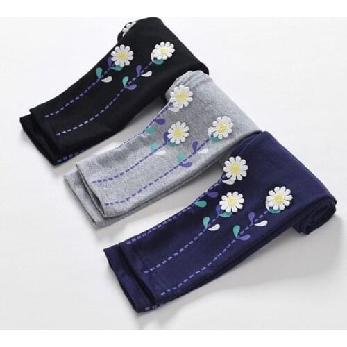 ZWF542 New Girls Leggings Spring and Autumn Girls' Trousers Princess All-match Slim-Fit Outer Wear Pants Childrens Clothing