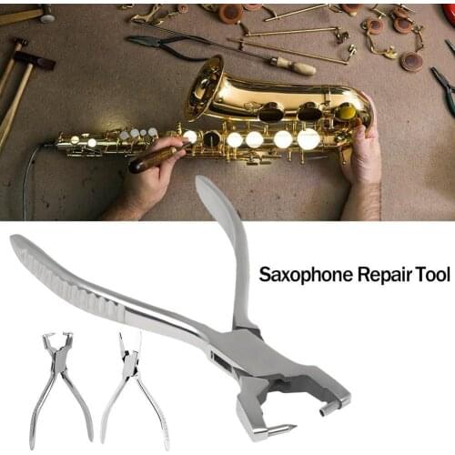Musical Instrument Parallel Spring Removing Pliers for Repairing Flute/Clarinet/Saxophone/Glasses Repair Tools Parts Accessories