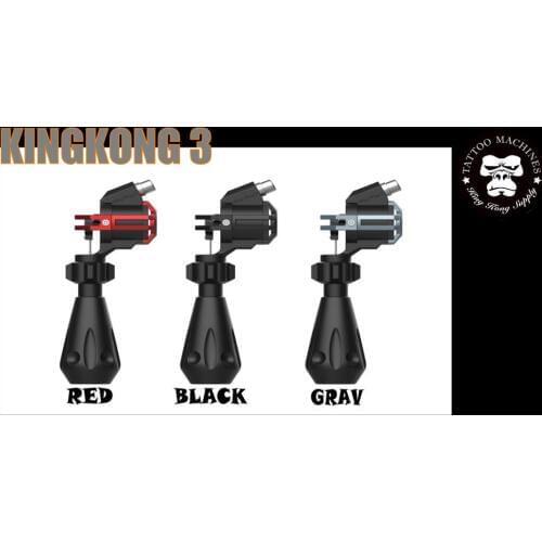 HOT KINGKONG 3 cartridge tattoo machine caneta tatuagem Rotary Máquina De Tatuagem com Melhor Cartucho de Cabo Do Motor para o