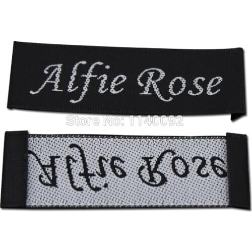 Free shipping customized clothing satin woven label/garment tags printing/main label/custom collar labels brand 1000 pcs a lot