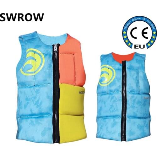 2021 new life jacket neoprene safety life jacket adult water sports fishing surfing motorboat rafting swimming life jacket