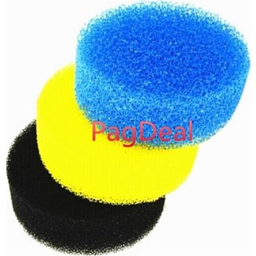 SUNSUN 3pcs Biochemical Filter Sponge Aquarium Filter Pad Replacement Part HW-603/HW-603B Bio Canister Filter Foam Accessories