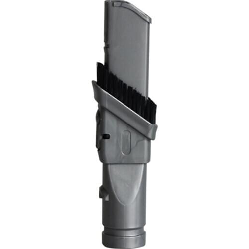 Top Deals Flat Nozzle Brush Suction Head for Dyson V6 DC30 DC34 DC52 DC72 Vacuum Cleaner Spare Parts Accessories 2 in 1 Brushes