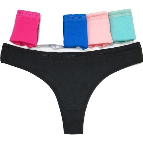 12 Pcs/Lot New Fashion Womens Cotton Panties Sexy Strings Lady Low Waist Underwear Women Lingerie Femme Thong Free Shipping