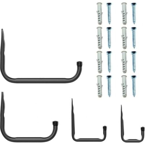 4Pcs Bike Hanger Sturdy High Stability Solid Wall Mount Storage Hanger Garden Tool Accessories 자전거 거치대 porta bicicleta para auto