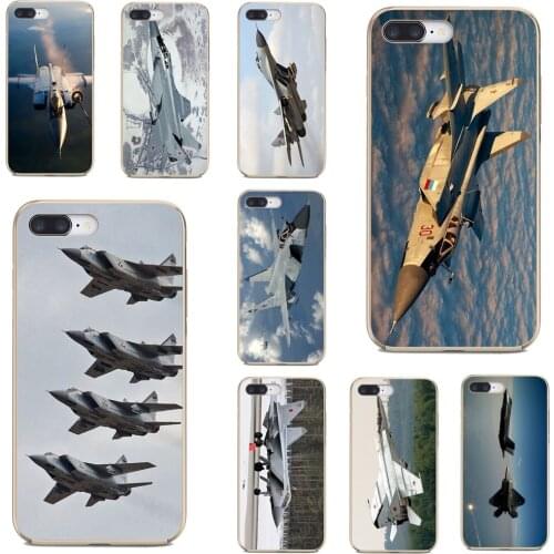 Russian-Mig-31-Jet-Fighting-Falcon Soft Cases Cover For Meizu M6 M5 M6S M5S M2 M3 M3S NOTE MX6 M6t 6 5 Pro Plus U20