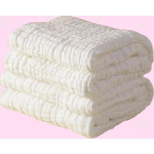 Dajinbear Baby bath towel 100% cotton ultra soft baby gauze towel newborn towel big thick 6 layer Size 90*110 CM