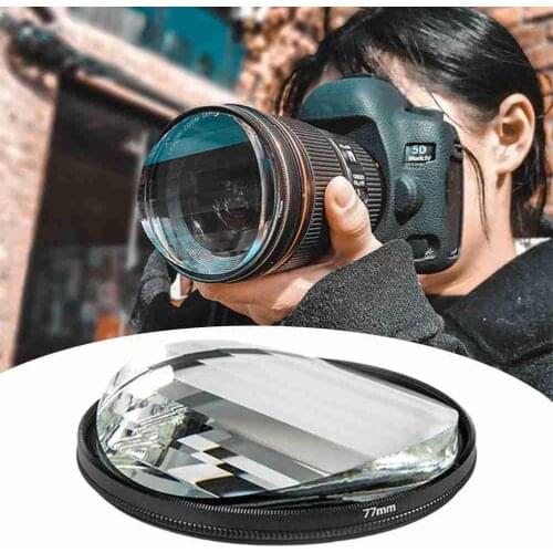 Photography Accessories Camera Blur Lans Dslr Filter 77mm Prism Kaleidoscope