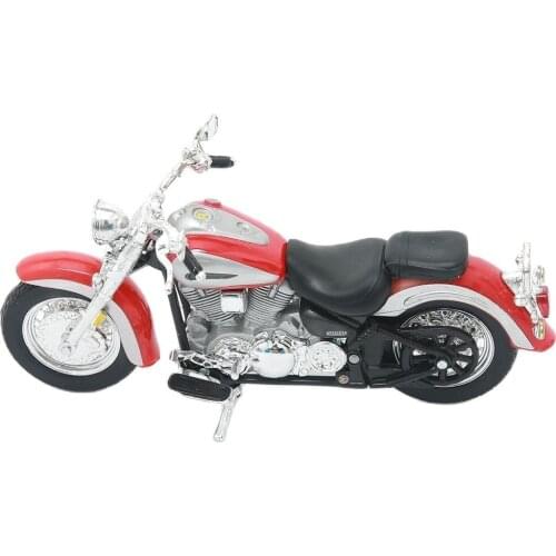 Maisto 1:18 YAMAHA ROAD STAR Alloy Motorcycle Diecast Bike Car Model Toy Collection Mini Moto Gift