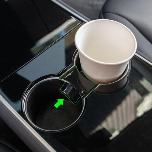 Model3 Car Cup Holder Clip Car Water Cup Slot Slip Limit Clip For Tesla Model 3 Accessories Model Three Accessory