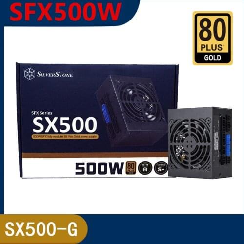 New Original PSU For SILVERSTONE SX500 Full Modular 80plus Gold 650W Power Supply SST-SX500-G