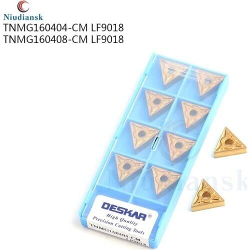 Original ex-factory price TNMG160404-CM LF9018 TNMG160408-CM LF9018 External turning tool Carbide inserts CNC lathe turning tool