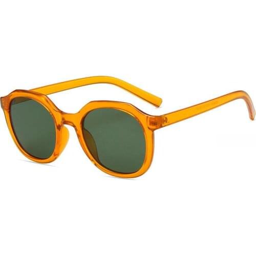 Round Sunglasses Woman Candy Color Sunglasses Colorful Vintage Driving Driver Glasses Female Outdoor Eyewear INS Fashion