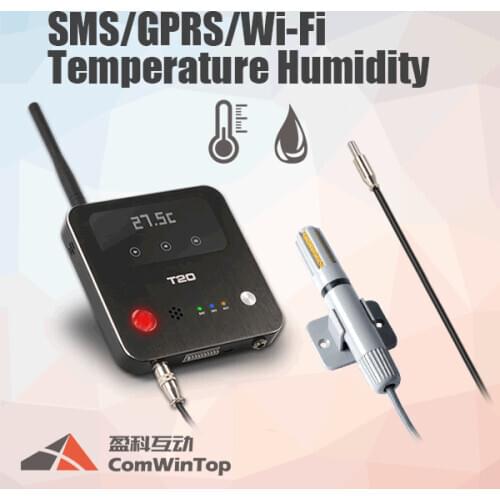T20 Wireless 4G Gps Gsm Sms Gprs Wifi Temperature Humidity Sensor Controller Monitor Data Logger System