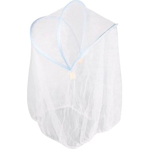 Universal Baby Kids Cradle Mosquito Net Crib Cot Mesh Canopy Infant Toddler Playpens Bed Tent 90x50cm