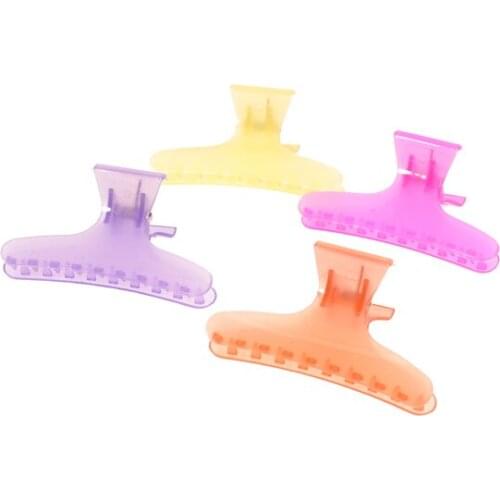 1pc Hairdresser Clamp for Salon Hair Color Perm - Random Color