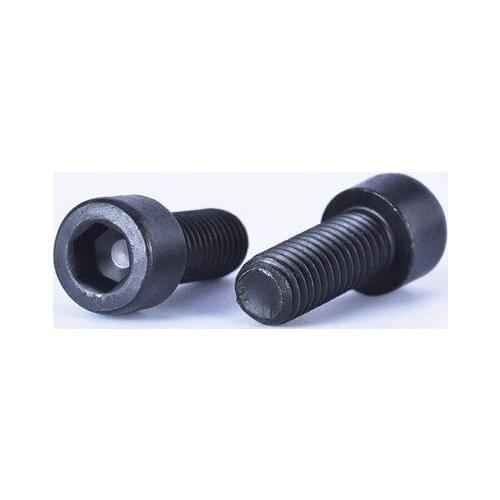 1pcs M16 Allen cylindrical head screws hex socket cap headel screw left teeth bolts mechanical bolt black color 25mm-150mm long