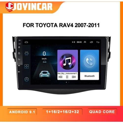 9'' 2din Android 10.1 Car Radio For Toyota RAV4 Rav 4 2007-2011 Car Stereo Audio GPS Navigation Wifi Multimedia Player Bluetooth