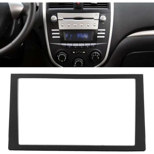 Car Styling 2 Din Radio DVD Stereo Fascia Panel Dash Frame Kit Fits for Mazda MPV Premacy for Ford Ixion 1999-2004