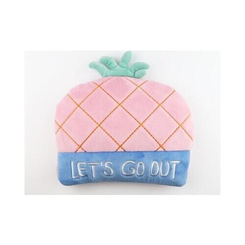 Free shipping cartoon pineapple safe charging hot water bag explosion-proof warming hands warm lumbar treasure hot water bag