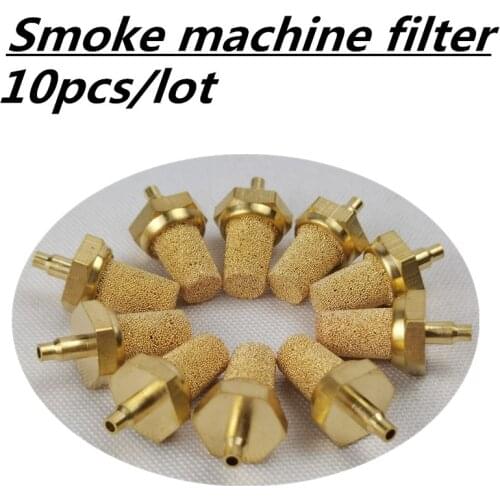 10pcs/ Smoke machine Nozzle filter, liquid filters, special equipment for stage lighting
