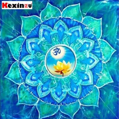 Kexinzu Full 5D DIY fashion Square Round Diamond Painting Mandala 3D Embroidery Cross Stitch Rhinestone Mosaic Home Decor K2012