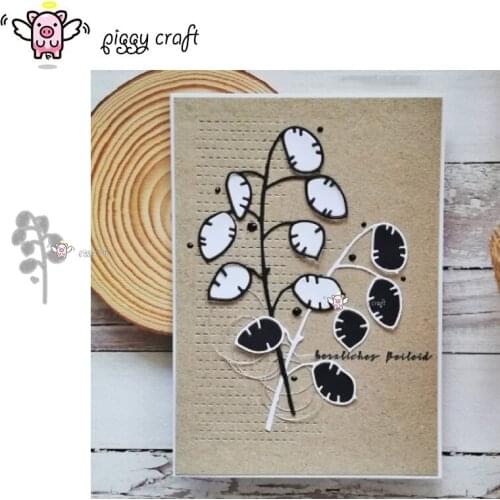 Piggy Craft metal cutting dies cut die mold Fruit leaf decoration Scrapbook paper craft knife mould blade punch stencils dies