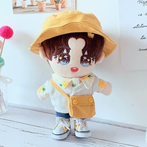 [MYKPOP]KPOP Dolls Clothes & Accessories: Clothes 5pcs Set for 20cm doll (without doll) Fans Collection SA20080603