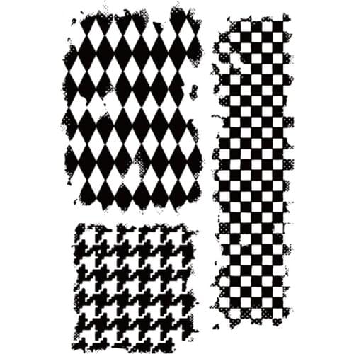 Patterned Texture background Transparent Clear Silicone Stamp/Seal for DIY scrapbooking/photo album Decorative clear stamp M1135