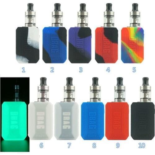 Silicone case for VOOPOO drag baby vape kit texture skin protect cover rubber shield wrap sleeve