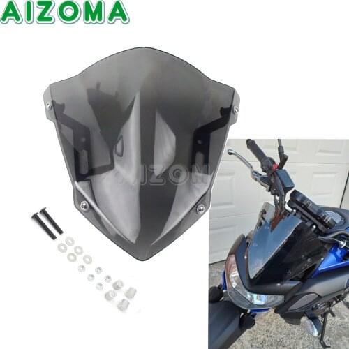 Motorcycle Motor Bike Windshield Windscreen Screen Air Wind Deflector For Yamaha MT07 MT-07 FZ-07 FZ07 2018-2020