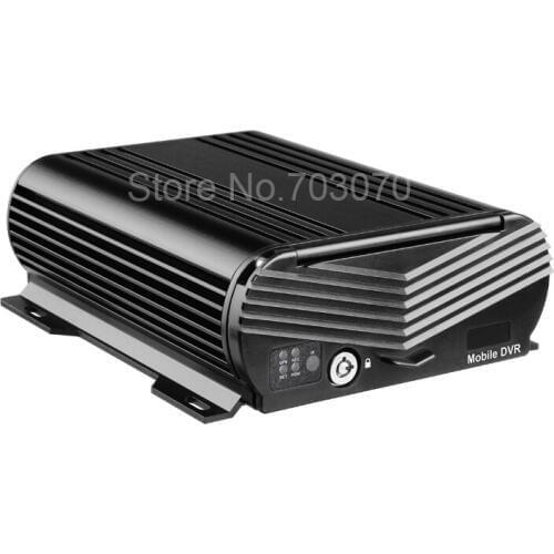 WIFI 4CH Vehicle Video Mobile Dvr 2TB Hard Disk HD AHD Mdvr Real Time Remote Control Cycle Recording Platform Free New AHD Dvr