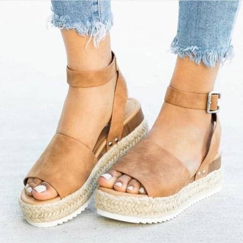 Women Sandals Summer Wedges Shoes For Women Sandals Summer Shoes Flip Flop Chaussures Femme Platform Sandals Plus Size