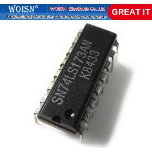 1pcs/lot SN74LS173AN SN74LS173 74LS173AN 74LS173N HD74LS173P 74LS173P 74LS173 DIP-16 new original In Stock