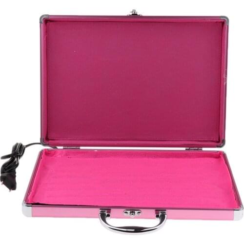 1pcs Massage Stone Set Electric Heater Professional Portable Salon Case for 20pcs Hot Stones Massage