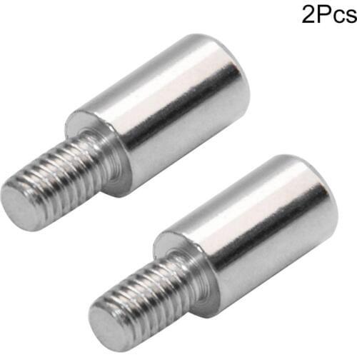 2PCS Boxing Game Player Chrome Arcade Joystick Shaft Extender 15mm Extension Rod For SANWA Joystick / For Zippyy Joystick Games
