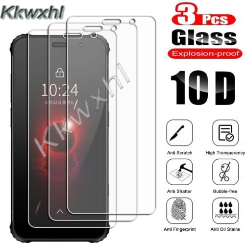 3PCS Tempered Glass For AGM A10 X3 Turbo H2 X5 A9 H1 Turbo Geek Edition AGMA9 AGMA10 AGMX3 Protective Screen Protector Film