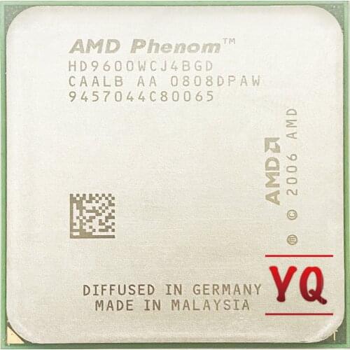 AMD Phenom X4 9600 2.3 GHz Quad-Core CPU Processor HD9600WCJ4BGD/HD960BWCJ4BGH/HD960ZWCJ4BGD Socket AM2