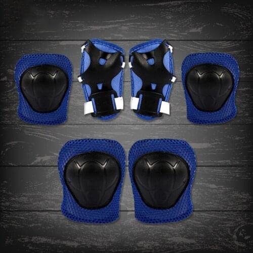 Kids Boy Girl Safety Knee Elbow Pad Sets Children Cycling Skate Bicycle Knee Pads Protection Safety Guard