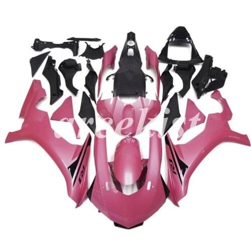 Injection Mold New ABS Full Motorcycle Fairings Kit fit for YZF-R1 2015 2016 15 16 17 18 r1 Pink Glossy