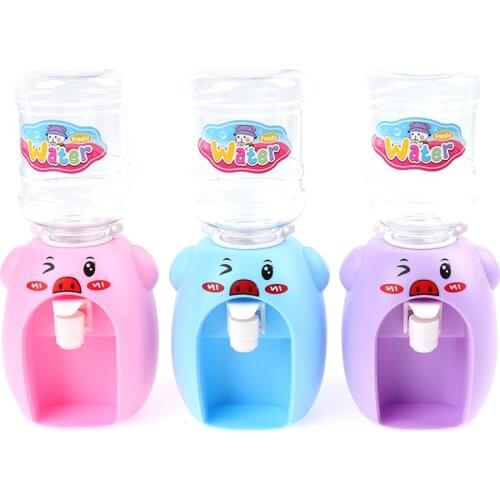 Mini Drink Water Dispenser Toy Kitchen Play House Toys for Children Game Toys