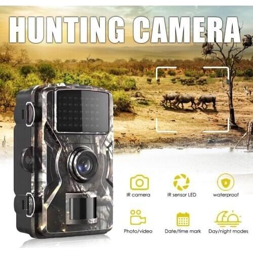 Outdoor Hunting Camera 12MP 1080P Game Wild Animal Detector Trail HD Waterproof Monitoring Infrared Heat Sensing Night Vision