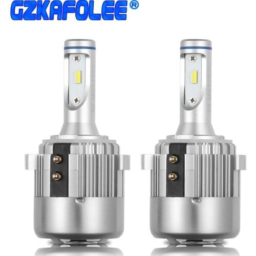 Error Free Led H7 Low Beam Bulb Car LED Canbus Headlight Driving Lamp Light Bulb For VW Golf 6 Golf 7 Passat Touran Tiguan T-ROC