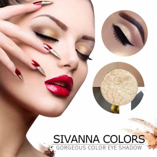 12 Colors Eyeshadow Palette Flashing Shadows Diamond Monochrome Glitter Lasting Eyeshadow Powder Eye Makeup Cosmetics TSLM1