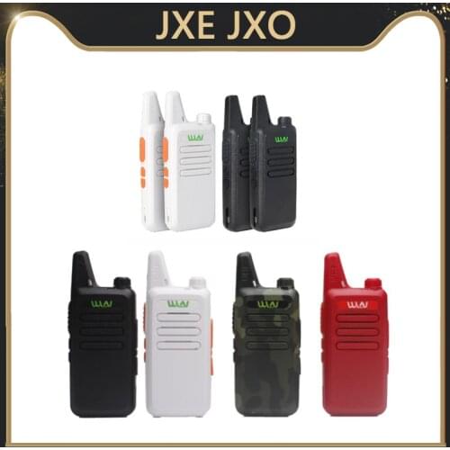 2PCS WLN KD-C1 Walkie Talkie UHF 400-470 MHz 5W Power 16 Channel Kaili MINI handheld Transceiver C1 Two Way Radio