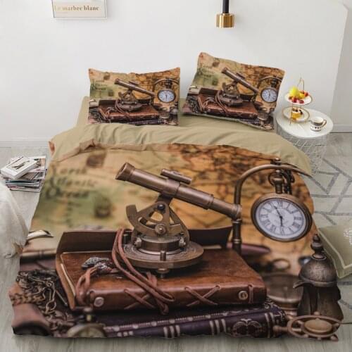 Luxury 3D Bedding set Europe Queen King Double 240x220 Duvet cover set Bed linen Comfortable Blanket/Quilt cover Bed Set brown