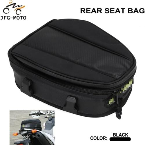2019 New Motorcycle Rear Seat Package Hangback Bag After The Bags Rain Cover Cycling For HONDA KTM YAMAHA SUZUKI KAWASAKI