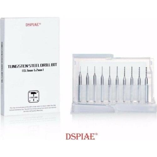DSPIAE DB-03 Tungsten Steel Drill Bit (0.3mm-1.2mm) - Craft Tools